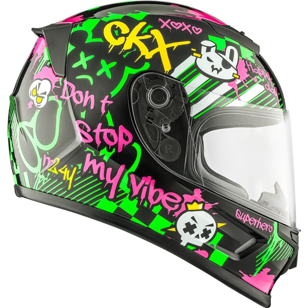 CKX Helm RR24Y Street Gr/pr Gloss XL