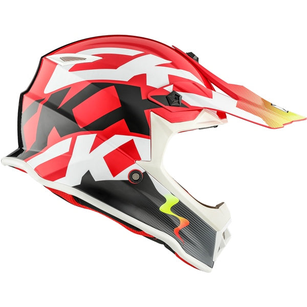 CKX Helm TX019Y Howl RD Gloss