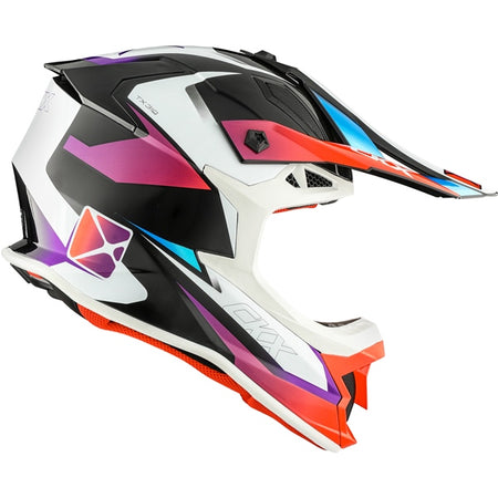 CKX Helm TX319 Skyway Bl/rd Gloss