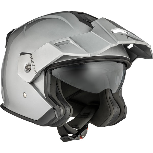 CKX Helm Razor-x Solid Pearl SIL Gloss XS