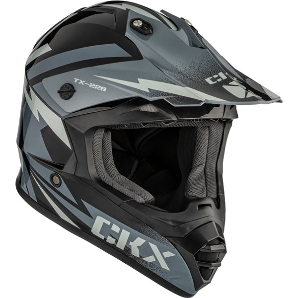 CKX Helm TX228 Bolt GY Gloss XL
