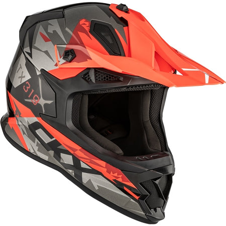 CKX Helm TX319 Jagged RD Gloss S