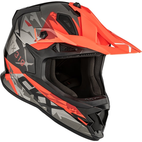 CKX Helm TX319 Jagged RD Gloss