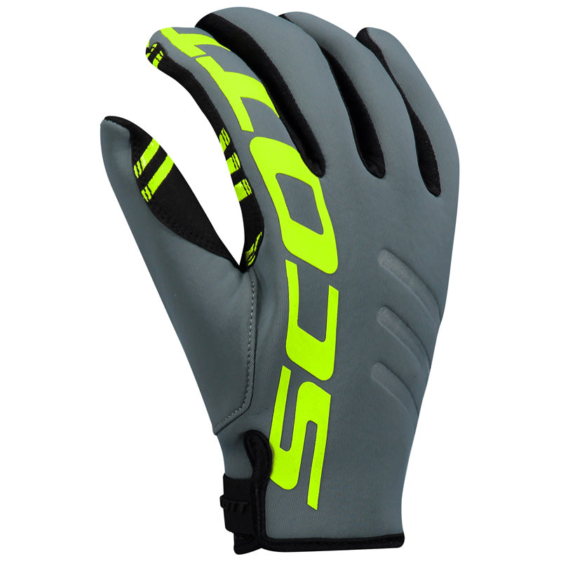 Scott NEOPRENE II PRO GLOVES - Grey/Lime Yellow