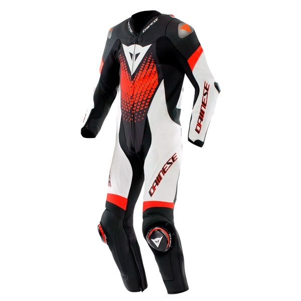 Dainese Suit Laguna Seca 6 MEN Bk/wh/rd Fluo 52