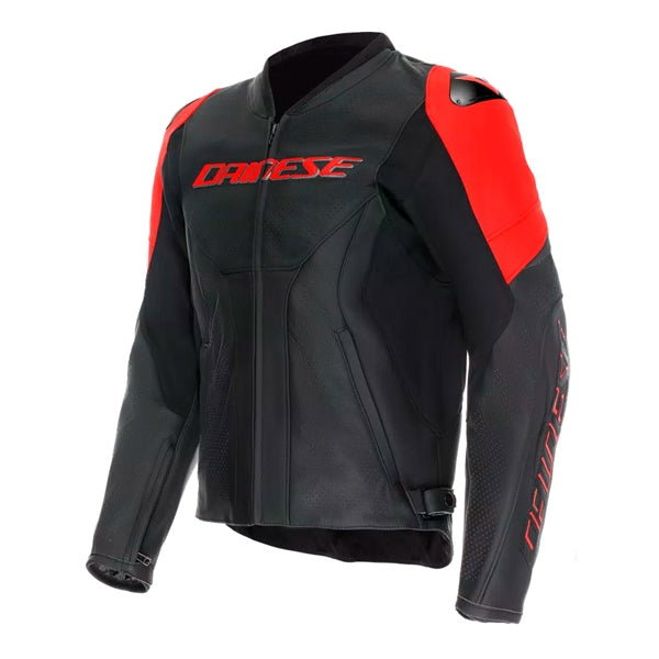 Dainese Jacket Racing 5 Perf MEN Bk/fluo RD 52
