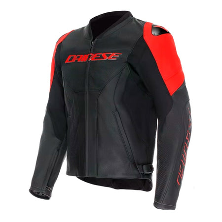 Dainese Jacket Racing 5 Perf MEN Bk/fluo RD 52