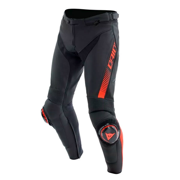 Dainese Pant Super Speed MEN Bk/fluo RD