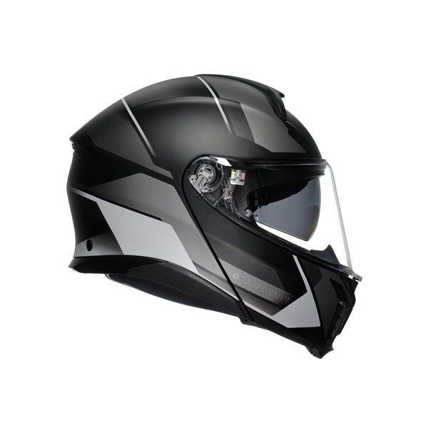 AGV Helm T-modular Percep MAT Bk/si