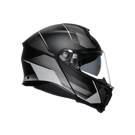 AGV Helm T-modular Percep MAT Bk/si