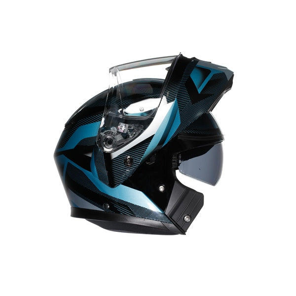 AGV Helm S-modular Ledro MAT Bk/powder BL