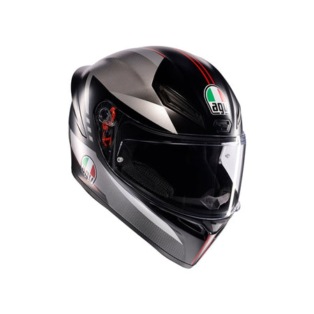 AGV Helm K1 S LAP MAT Bk/gy/rd