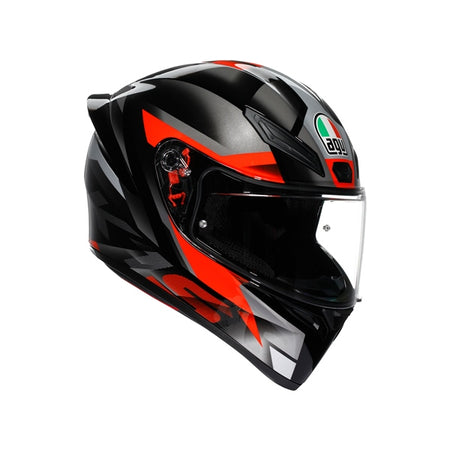 AGV Helm K1 S Fastlap Bk/gy/rd L