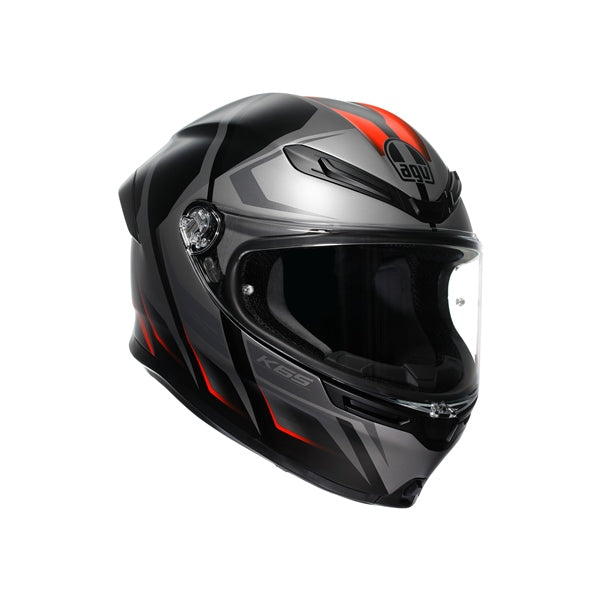 AGV Helm K6 S Karve MAT Bk/gy/rd L