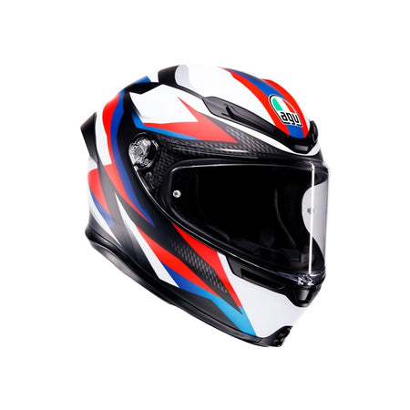 AGV Helm K6 S Timewarp MAT Bk/rd/bl L
