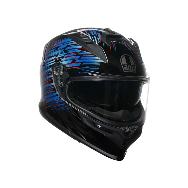 AGV Helm K7 Genisys MAT Bk/bl/gy S