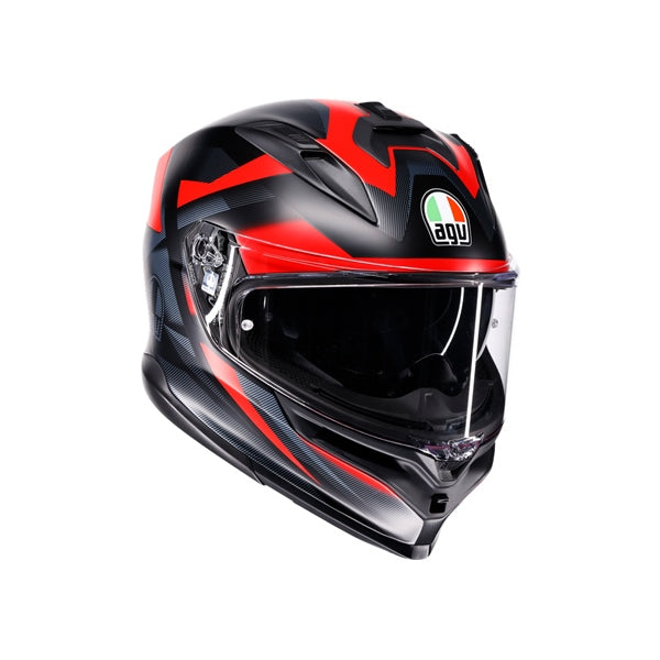 AGV Helm K7 Glimpse MAT Bk/rd XS