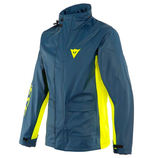 Dainese Rain Jacket Storm 2 BK Iris/fluo YE S