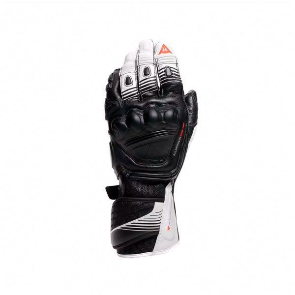 Dainese Glove Fiero Metal MEN Bk/wh/fluo RD L