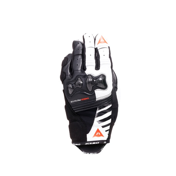 Dainese Glove Reacto Carb FEM Bk/wh/fluo RD