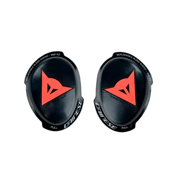 Dainese Knee Slider RSS 4.0 KIT Bk/fluo RD