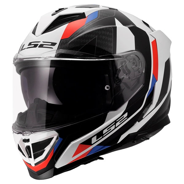 LS2 Helm Storm III Sporty Wh/bl/rd S
