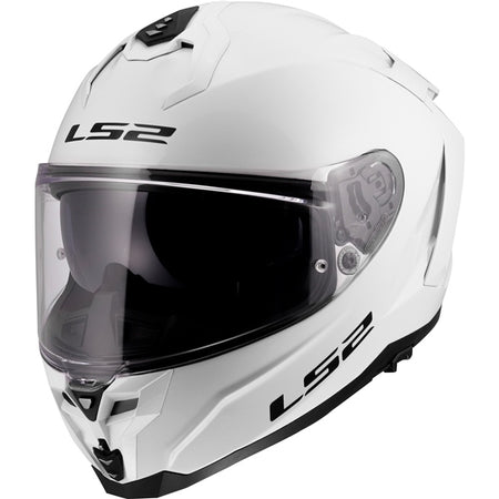 LS2 Helm Challenger II Solid WH S