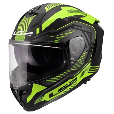 LS2 Helm Challenger II Dravix MAT HVS YE