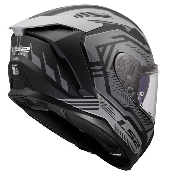 LS2 Challenger II Full-Face Helmet - Dravix