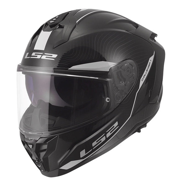 LS2 Helm Challenger II Essent Bk/wh 3XL