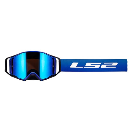 LS2 Gogg Netic BL W/iridium Visor BL