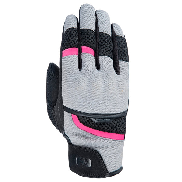 OxfordProducts Glove Brisbane WOM Gy/pi/bk XS Oxford