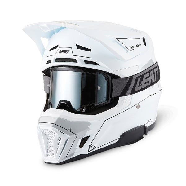 Leatt Helm Moto 7.5 Cardo Magic WH