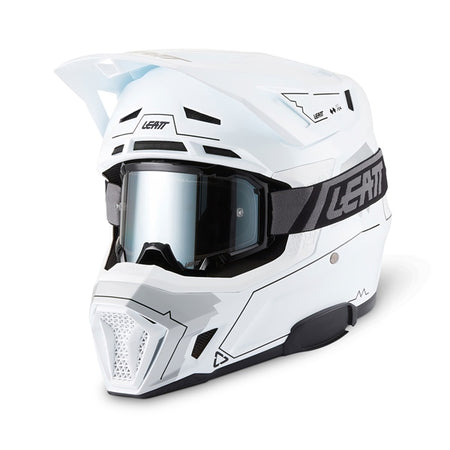 Leatt Helm Moto 7.5 Cardo Magic WH