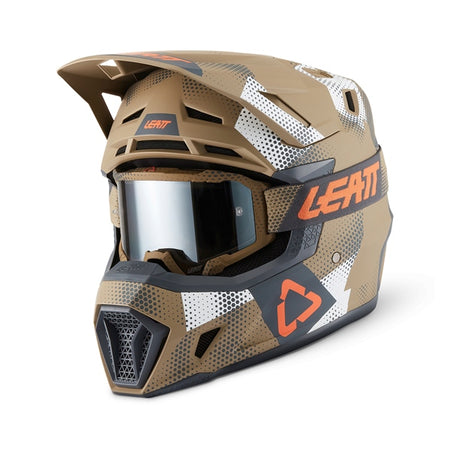 Leatt Helm Moto 7.5 57-58CM Camo Khaki BRW M