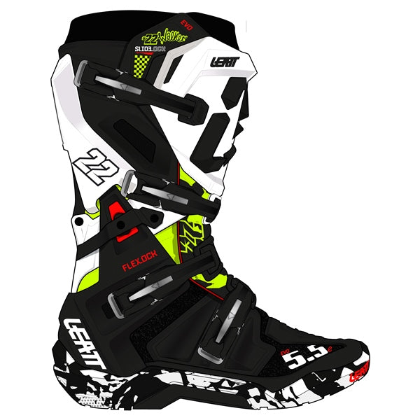 Leatt Boot Moto 5.5 Flex Endur EVO JW22 8