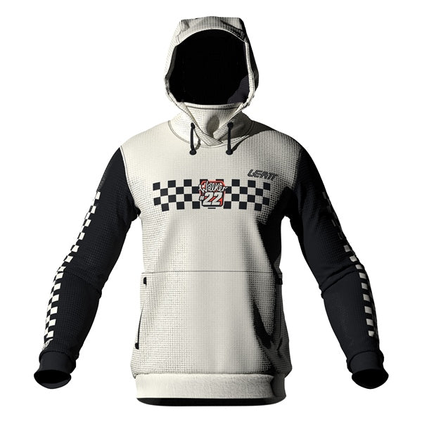 Leatt Hoodie Moto 5.5 Therma JW22 Bk/wh S