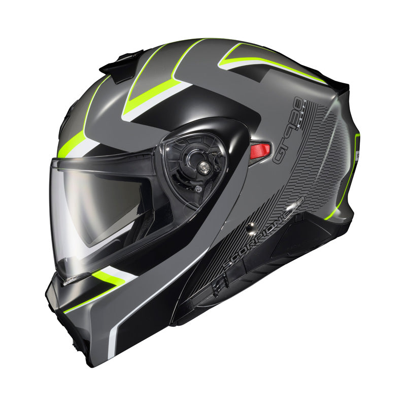 Scorpion EXO-GT930 TRANSFORMER HELMET - MORPH - Grey/Hi-Vis