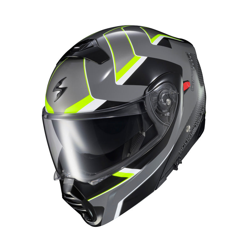 Scorpion EXO-GT930 TRANSFORMER HELMET - MORPH - Grey/Hi-Vis