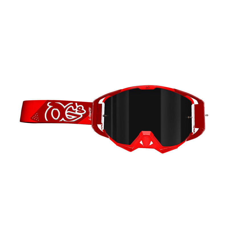 Ogs VISIO PRO GOGGLES RED - SMOKED