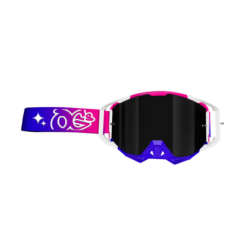 Ogs VISIO PRO GOGGLES PINK/BLUE - SMOKED