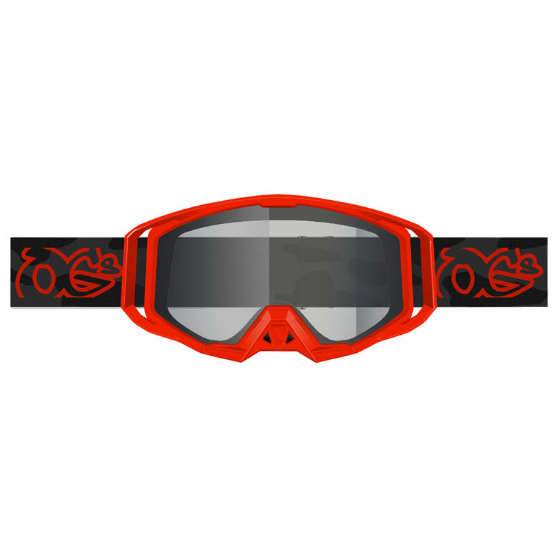 Ogs VISIO LITE GOGGLES GREY/RED - CLEAR