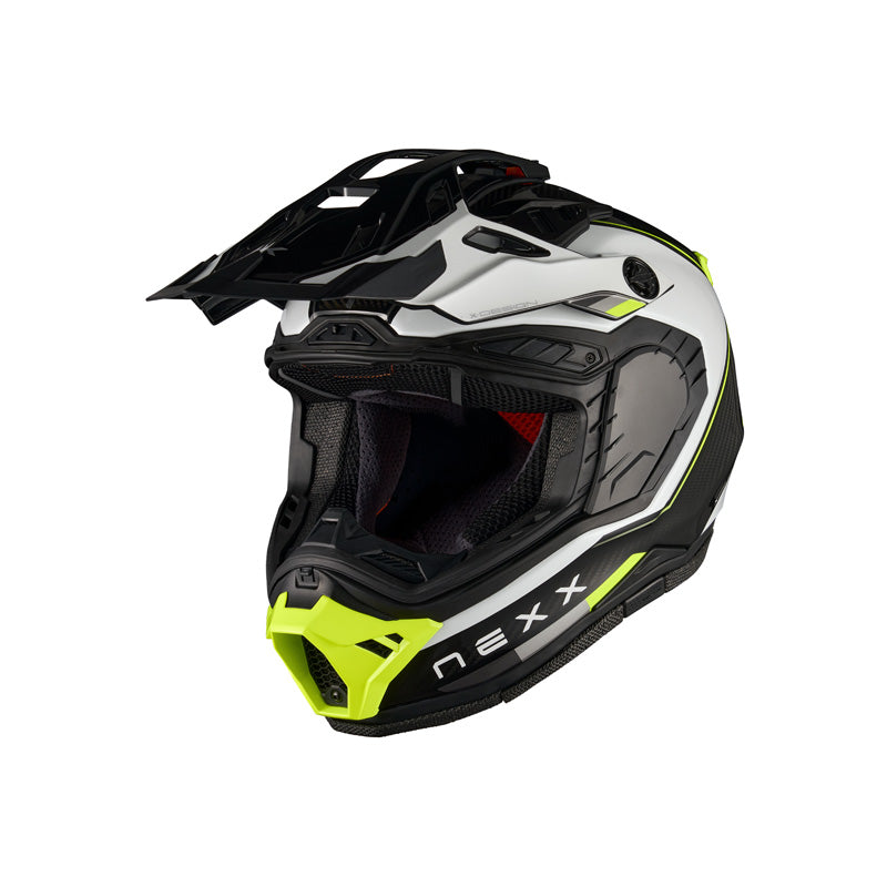 Nexx X.RALLY RAID WHITE/FLUO YELLOW