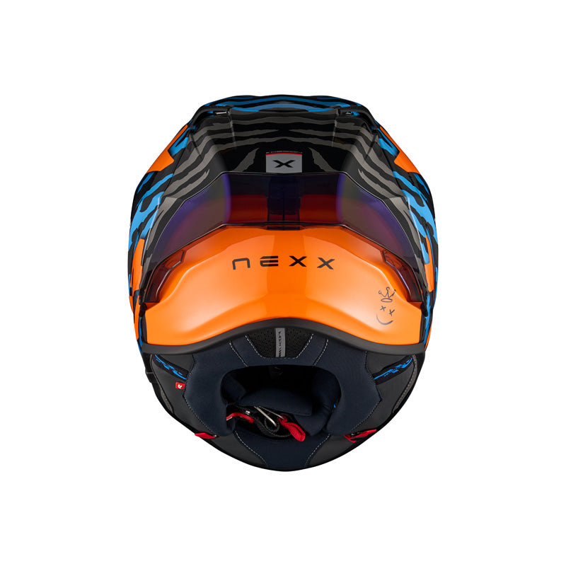 Nexx X.R3R ZIGER ORANGE/BLUE