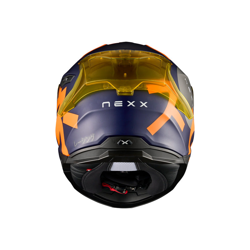 Nexx Y.100R NIPPON BLUE/ORANGE MT