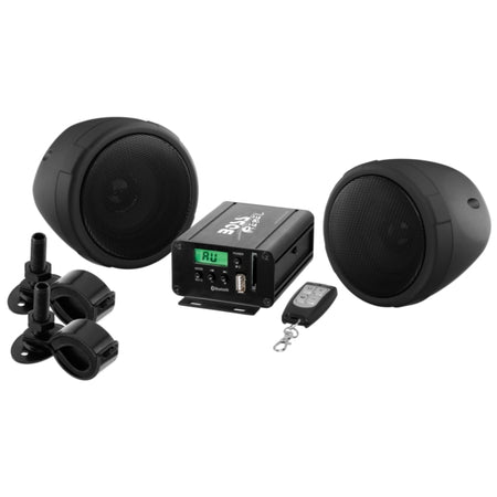 BossAudio Speaker 3" Wtrprf 600W BK QTY2