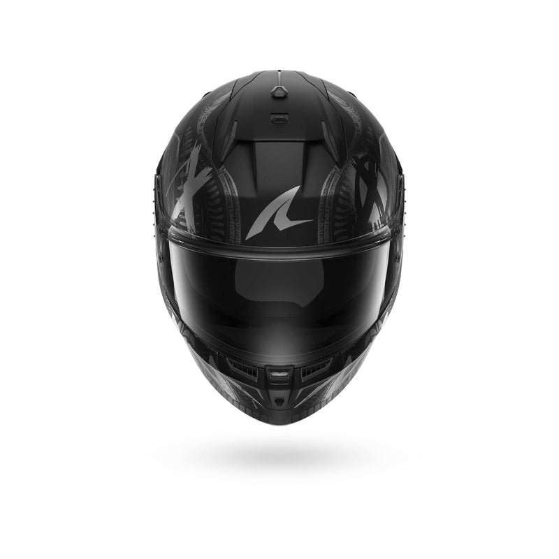 Shark Shark D-SKWAL 3 Shiever Mat Helmet - Black/Anth./Silver -