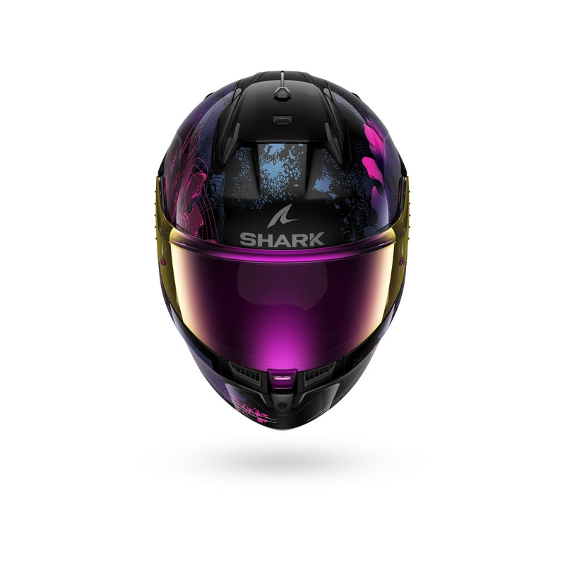 Shark Shark D-SKWAL 3 Mayfer Helmet - Black/Violet -
