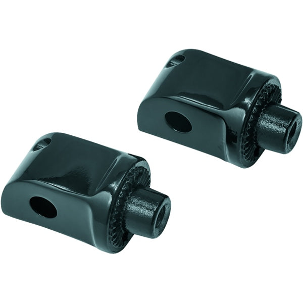 Kuryakyn Adapter Mount Splined Gloss BK
