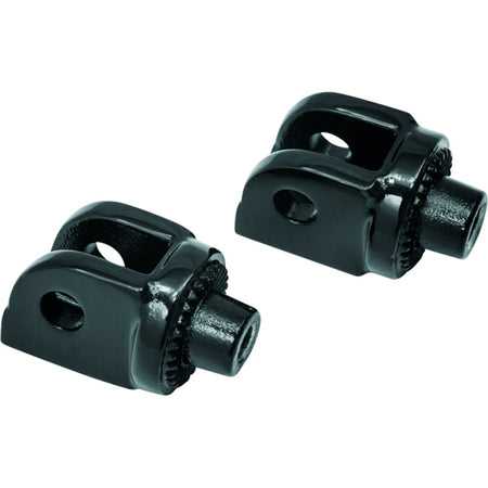 Kuryakyn Adapter Mount Splined Gloss BK
